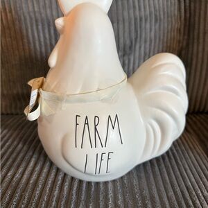 Rae Dunn Artisan Collection Ceramic Rooster Canister